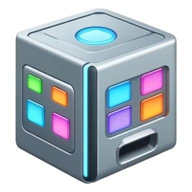 team block party disk storage sticker