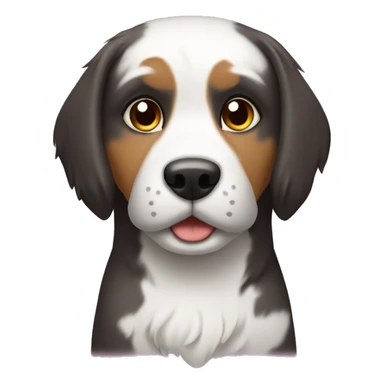 Perro en pet  grooming sticker