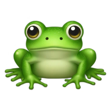 Doudou frog sticker