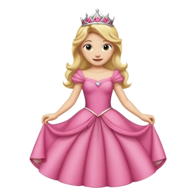 Emoji de la princesa  aurora   sticker