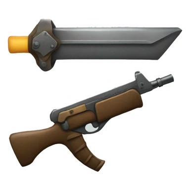 a weapon It has a letter on it  RH sticker