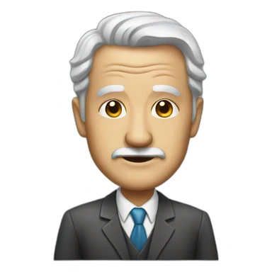 old Businessman sticker