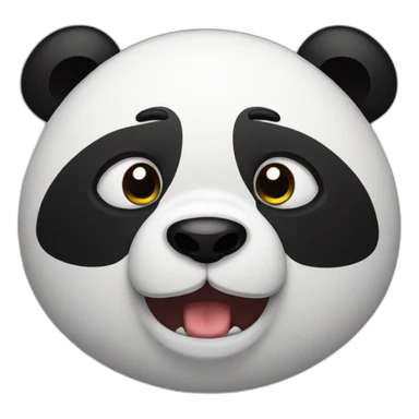 Panda cryin sticker
