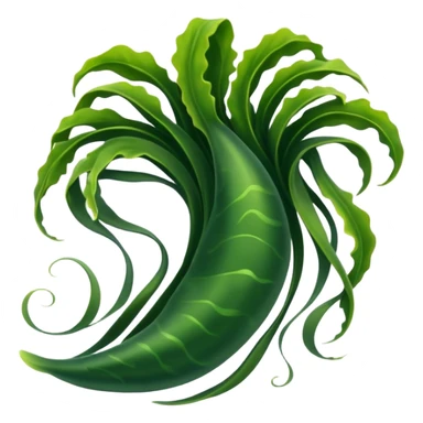 Seaweed in sea sticker