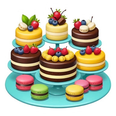 buffet dessert sticker
