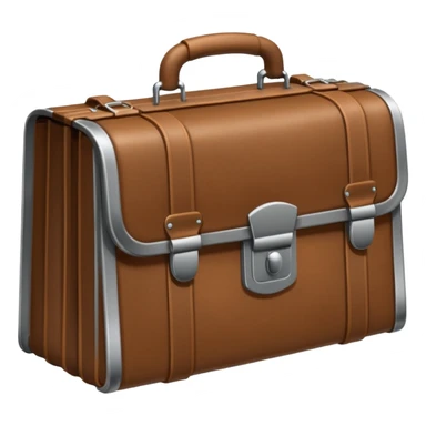 a briefcase with money, and in front of it a prison grate sticker