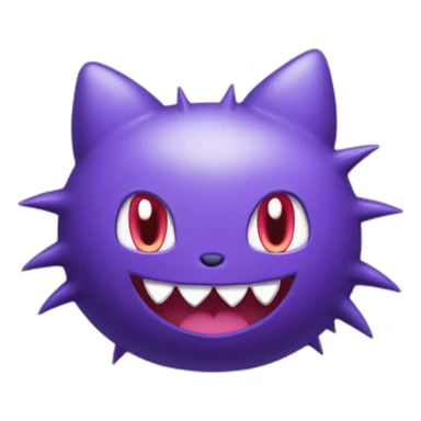 hello kitty and gengar sticker