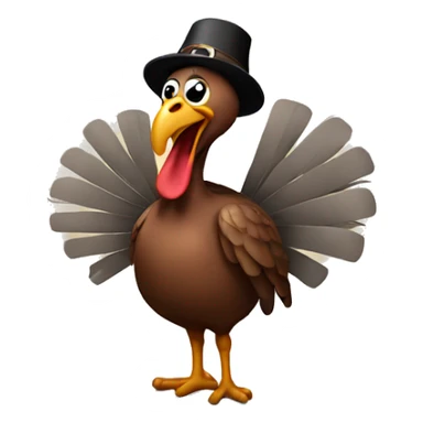 Turkey dancing  sticker