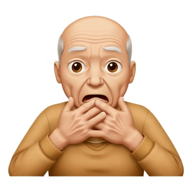 two hands stand alone making a choking gesture sticker