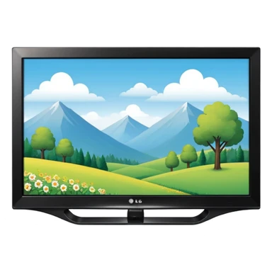 LG Life's Good TV sticker