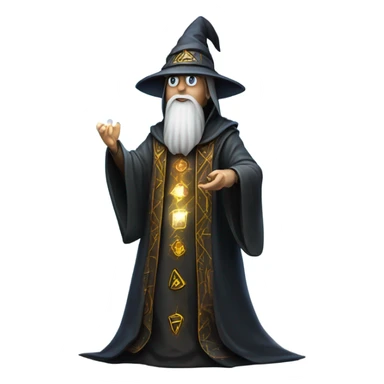 wizard cpu sticker