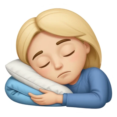 Sleepy Character zzz sticker