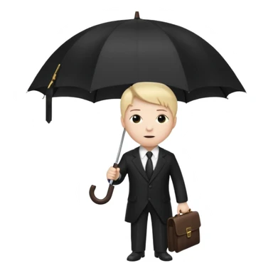 Number five Academia Umbrella sticker