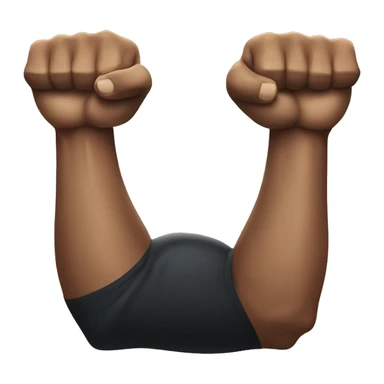 Arm wrestling 2 strong hands sticker