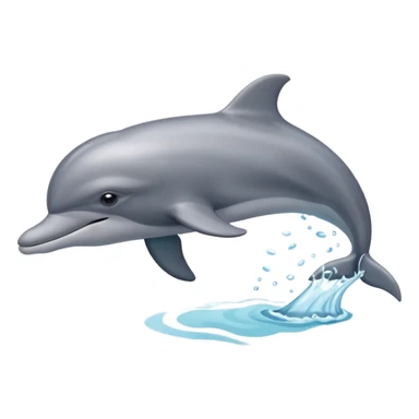 Dolphin sticker