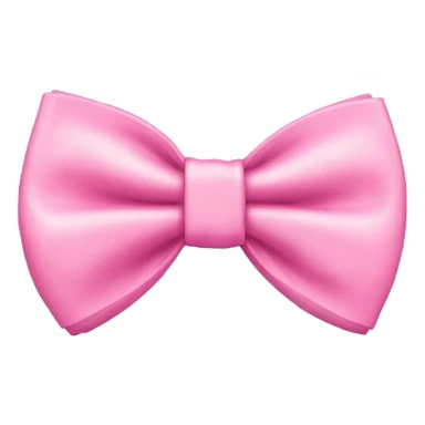 A pink coquette bow tie  sticker