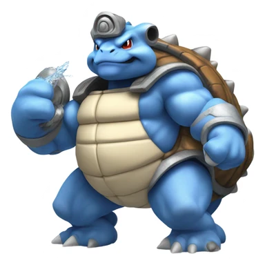 Big man BLASTOISE sticker