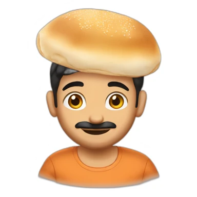 Chole bhature sticker