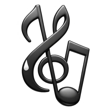 musical note sticker