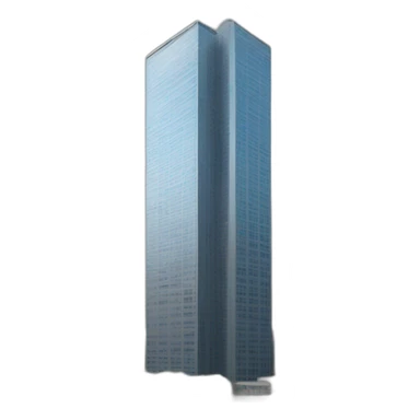 Plan very close to tow skyscraper sticker