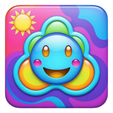 lsd acid square tab sticker