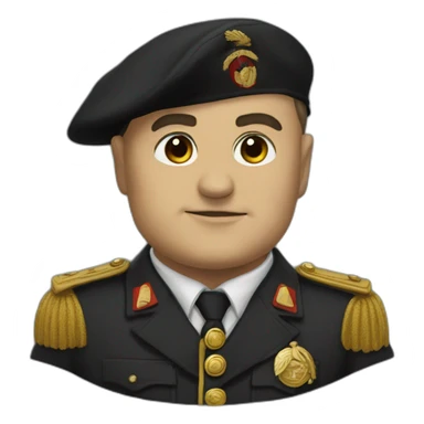 Mussolini sticker