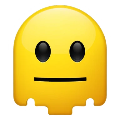 Pac man farting sticker