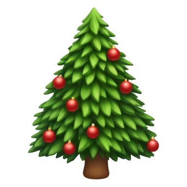christmas pine sticker