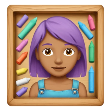 Street Chalk Drawer sticker