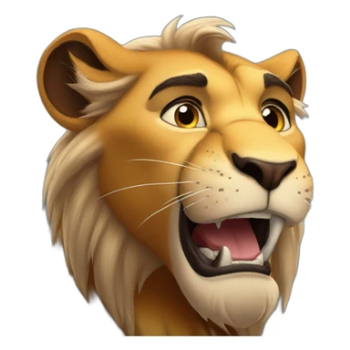 scar-Lion-king-disney sticker