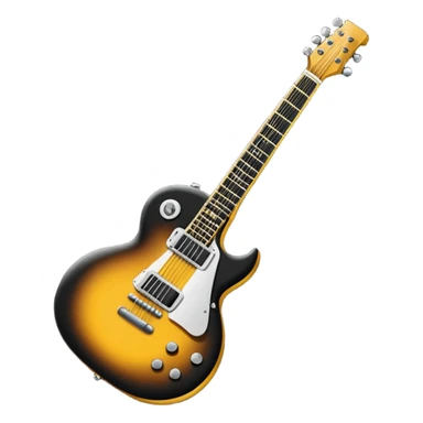Bana elinde elektronik gitar olan bir kulaklıklı gözlüklü bir emoji yapar mısın elektronik gitar siyah olsun sticker