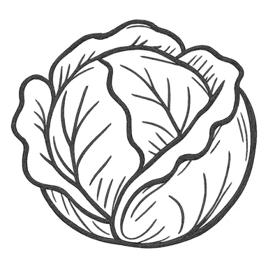 cabbage sticker