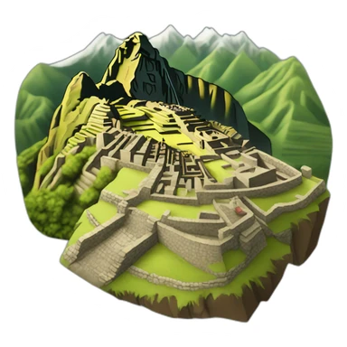 Machu picchu sticker