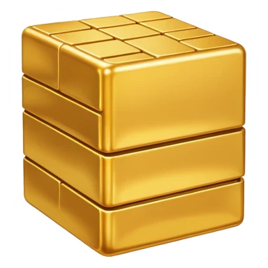 gold bank sticker