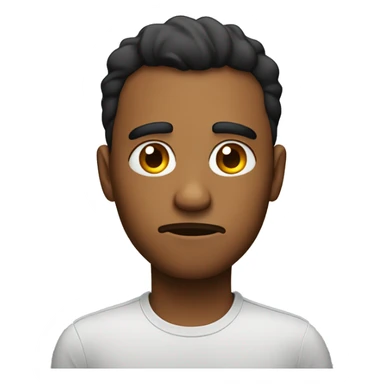 side eye with concern  sticker