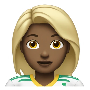 summer olympics girl football sticker