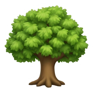oak tree sticker