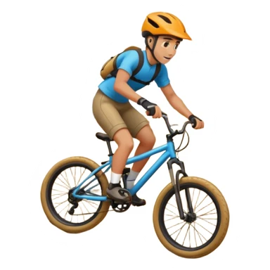 Pumptrack with rider sticker