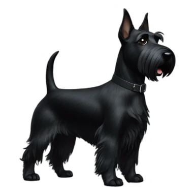 scottish-terrier-dog-black-walk-blackeyes sticker