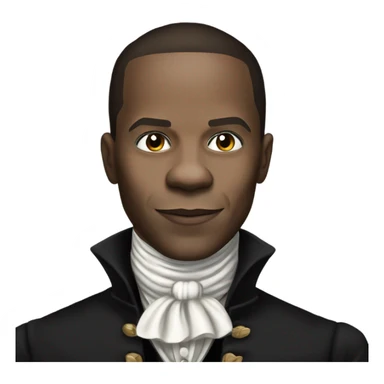 leslie odom jr as aaron burr sticker