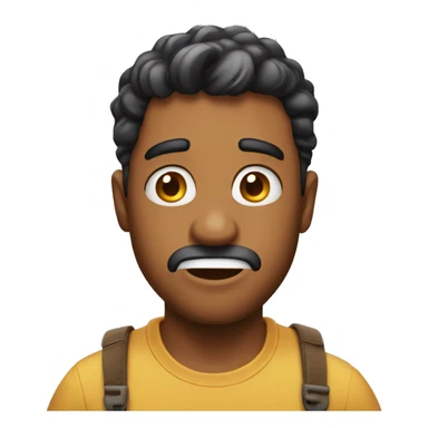 guy suprised sticker