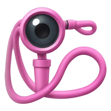 pink phonendoscope sticker