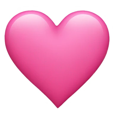 Pink heart sticker