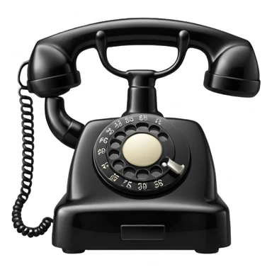 Rotary Telephone sticker