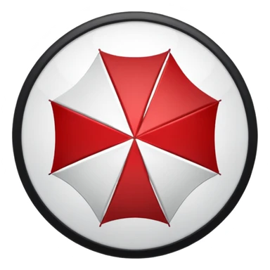 Umbrella coporation logo sticker