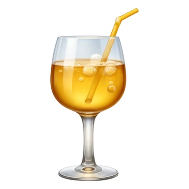 pastis glass with ricard sticker