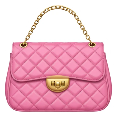 Pink girly purse sticker