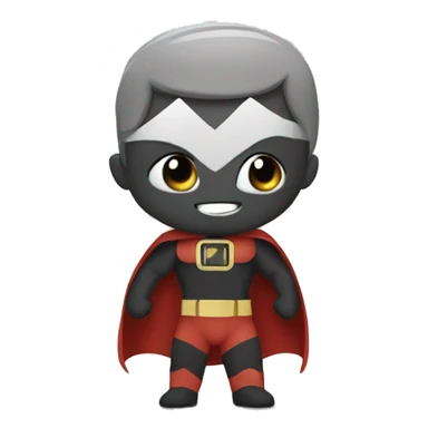 A superhero elep sticker