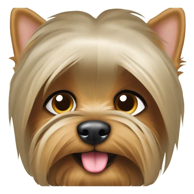 Yorkie dog sticker