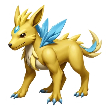 Manectric-Lucio-Fakémon-hybrid-creature (full body)  sticker
